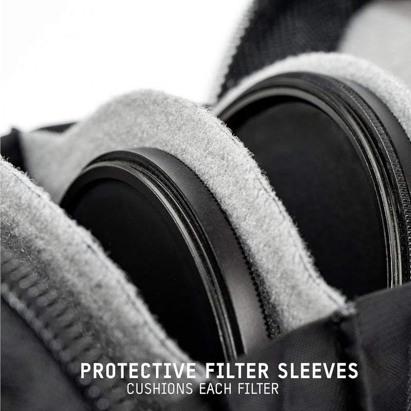 WANDRD Lens Filter Case - Store 4 Filters in Your Camera Backpack or Camera Case, Protect Photography Accessories from Scratches, Dust & Impact (Uyuni Purple) - Image 3